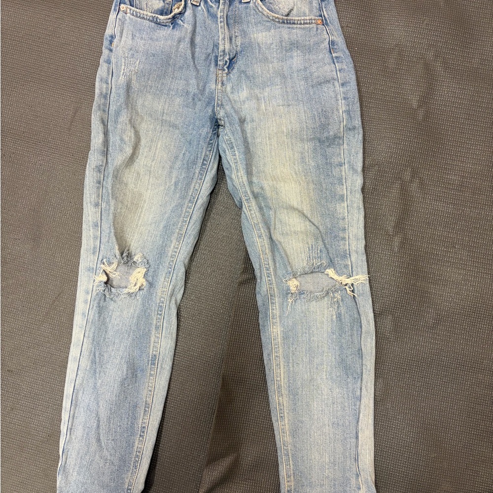 Wild Fable Light Blue Ripped Boyfriend Jeans